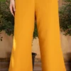 Fairy Lights Pants in Mustard
